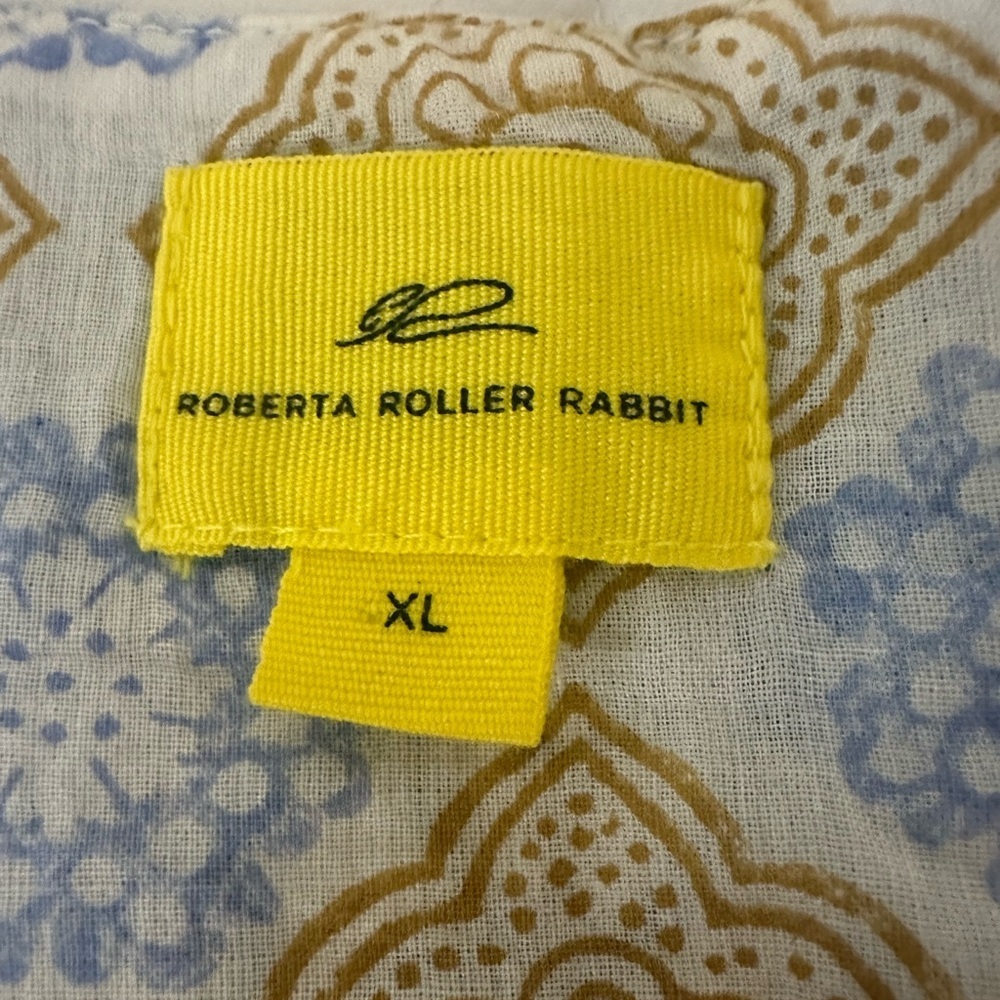 Roberta Roller Rabbit Top Size XL - Picture 6 of 8
